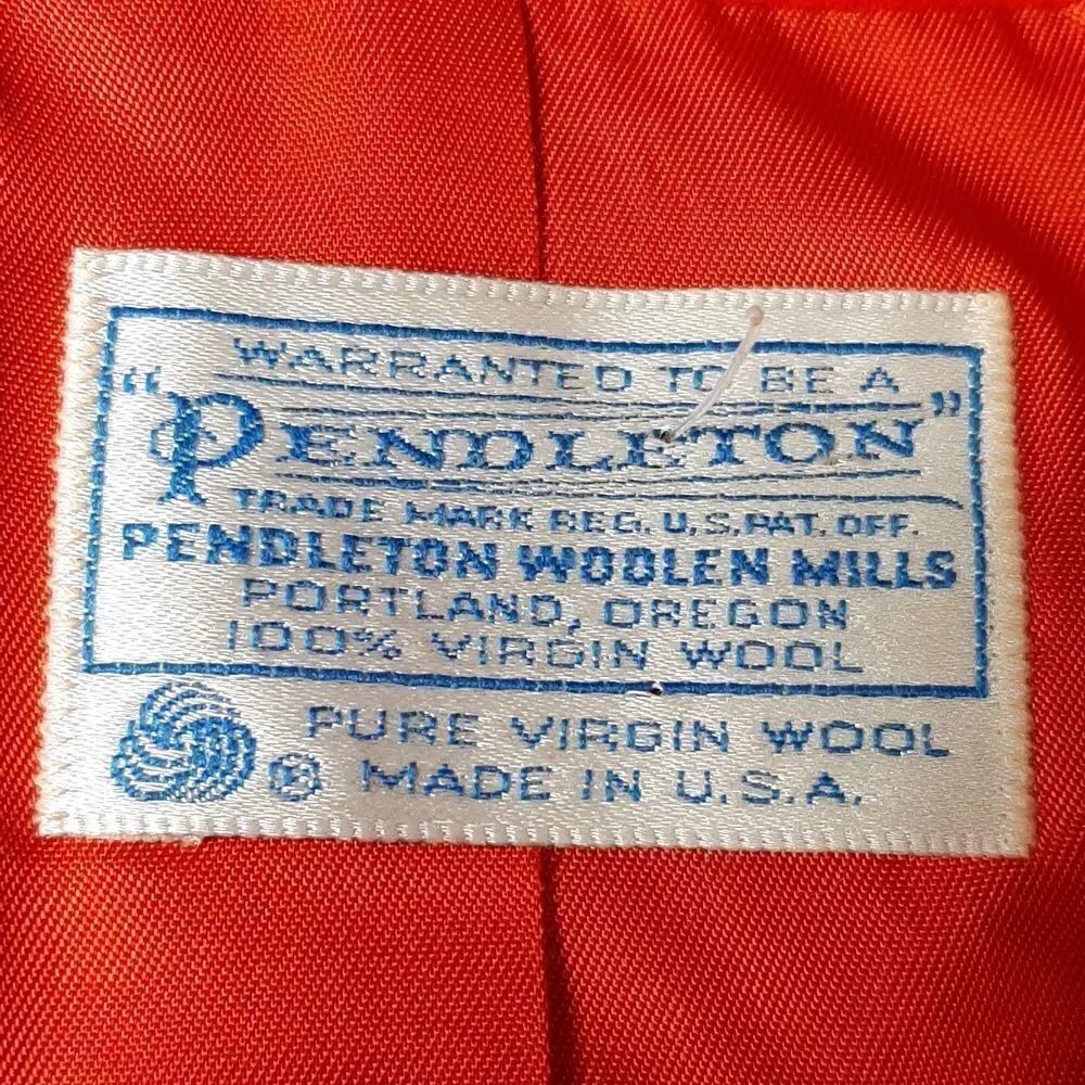 Pendleton Red Virgin Wool Jacket - Picture 4 of 11